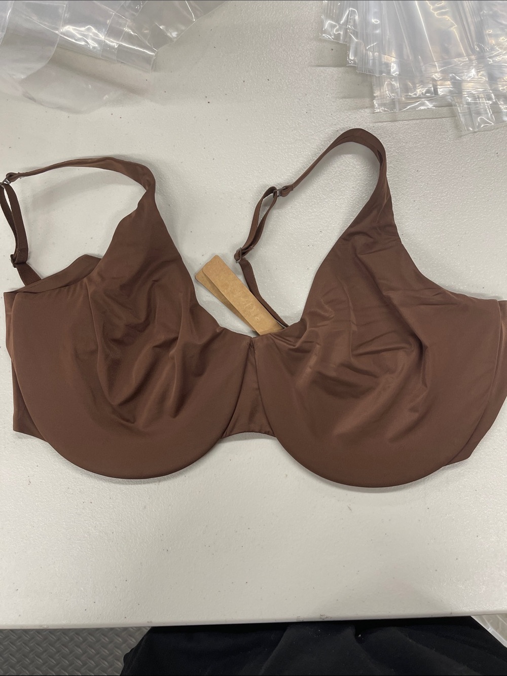 Skims Smoothing Intimates Unlined Minimizer 38DDDD Cocoa NWT